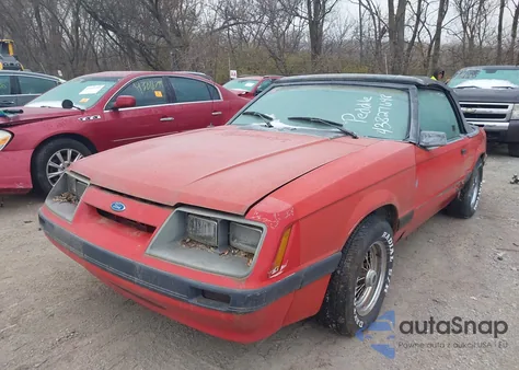 1986 Ford Mustang Lx/Gt z USA, uszkodzony, nr VIN 1FABP2736GF150442